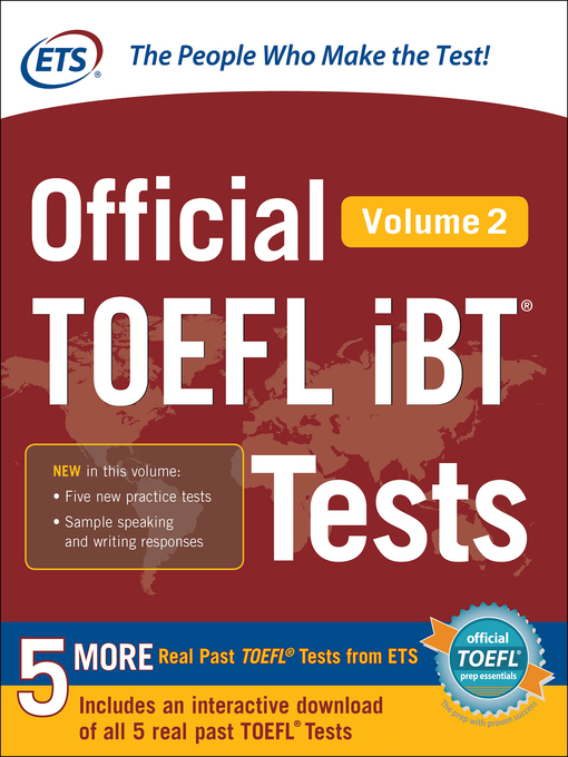 Title details for Official TOEFL iBT® Tests, Volume 2 by McGraw-Hill Education - Available